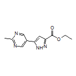 Ethyl 5-(2-Methylpyrimidin-5-yl)-1H-pyrazole-3-carboxylate