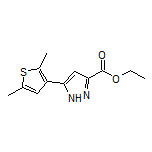 Ethyl 5-(2,5-Dimethylthiophen-3-yl)-1H-pyrazole-3-carboxylate