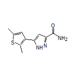 5-(2,5-Dimethylthiophen-3-yl)-1H-pyrazole-3-carboxamide