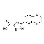 5-(2,3-Dihydrobenzo[b][1,4]dioxin-6-yl)-1H-pyrazole-3-carboxylic Acid