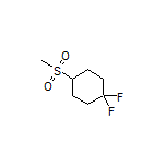 1,1-Difluoro-4-(methylsulfonyl)cyclohexane
