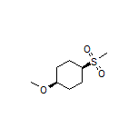 cis-1-Methoxy-4-(methylsulfonyl)cyclohexane