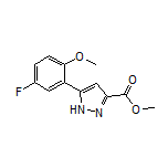 Methyl 5-(5-Fluoro-2-methoxyphenyl)-1H-pyrazole-3-carboxylate