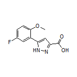 5-(5-Fluoro-2-methoxyphenyl)-1H-pyrazole-3-carboxylic Acid