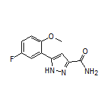 5-(5-Fluoro-2-methoxyphenyl)-1H-pyrazole-3-carboxamide