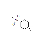 1,1-Dimethyl-4-(methylsulfonyl)cyclohexane