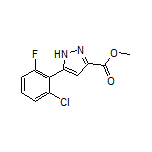 Methyl 5-(2-Chloro-6-fluorophenyl)-1H-pyrazole-3-carboxylate