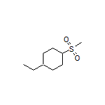 1-Ethyl-4-(methylsulfonyl)cyclohexane