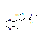 Methyl 5-(3-Methylpyrazin-2-yl)-1H-pyrazole-3-carboxylate