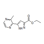 Ethyl 5-(3-Methylpyrazin-2-yl)-1H-pyrazole-3-carboxylate