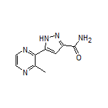 5-(3-Methylpyrazin-2-yl)-1H-pyrazole-3-carboxamide