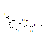 Ethyl 5-[2-Chloro-5-(trifluoromethyl)phenyl]-1H-pyrazole-3-carboxylate