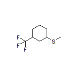 Methyl[3-(trifluoromethyl)cyclohexyl]sulfane