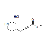Methyl 4-(4-Piperidyl)but-2-ynoate Hydrochloride