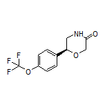 (S)-6-[4-(Trifluoromethoxy)phenyl]morpholin-3-one