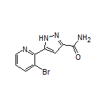5-(3-Bromopyridin-2-yl)-1H-pyrazole-3-carboxamide