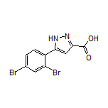 5-(2,4-Dibromophenyl)-1H-pyrazole-3-carboxylic Acid