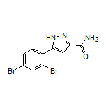 5-(2,4-Dibromophenyl)-1H-pyrazole-3-carboxamide