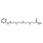 3-[2-[2-[2-(Pyridin-2-yldisulfanyl)ethoxy]ethoxy]ethoxy]propanoic Acid