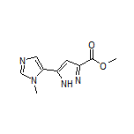 Methyl 5-(1-Methyl-1H-imidazol-5-yl)-1H-pyrazole-3-carboxylate