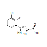 5-(3-Chloro-2-fluorophenyl)-1H-pyrazole-3-carboxylic Acid
