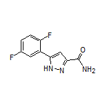 5-(2,5-Difluorophenyl)-1H-pyrazole-3-carboxamide