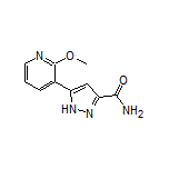 5-(2-Methoxypyridin-3-yl)-1H-pyrazole-3-carboxamide