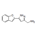 5-(Benzofuran-2-yl)-1H-pyrazole-3-methanamine