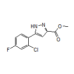 Methyl 5-(2-Chloro-4-fluorophenyl)-1H-pyrazole-3-carboxylate