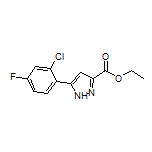 Ethyl 5-(2-Chloro-4-fluorophenyl)-1H-pyrazole-3-carboxylate