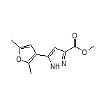 Methyl 5-(2,5-Dimethylfuran-3-yl)-1H-pyrazole-3-carboxylate