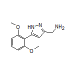 5-(2,6-Dimethoxyphenyl)-1H-pyrazole-3-methanamine