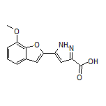 5-(7-Methoxybenzofuran-2-yl)-1H-pyrazole-3-carboxylic Acid