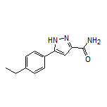 5-(4-Ethylphenyl)-1H-pyrazole-3-carboxamide