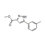 Methyl 5-(m-Tolyl)-1H-pyrazole-3-carboxylate