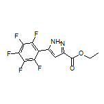 Ethyl 5-(Perfluorophenyl)-1H-pyrazole-3-carboxylate
