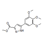Methyl 5-(3,4,5-Trimethoxyphenyl)-1H-pyrazole-3-carboxylate