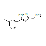 5-(3,5-Dimethylphenyl)-1H-pyrazole-3-methanamine