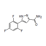 5-(2,4,6-Trifluorophenyl)-1H-pyrazole-3-carboxamide