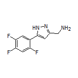 5-(2,4,5-Trifluorophenyl)-1H-pyrazole-3-methanamine