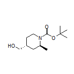 [(2S,4R)-1-Boc-2-methylpiperidin-4-yl]methanol