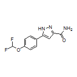 5-[4-(Difluoromethoxy)phenyl]-1H-pyrazole-3-carboxamide