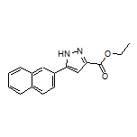 Ethyl 5-(Naphthalen-2-yl)-1H-pyrazole-3-carboxylate