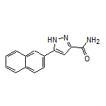 5-(Naphthalen-2-yl)-1H-pyrazole-3-carboxamide