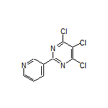 4,5,6-Trichloro-2-(pyridin-3-yl)pyrimidine