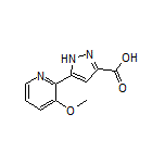 5-(3-Methoxypyridin-2-yl)-1H-pyrazole-3-carboxylic Acid