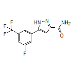 5-[3-Fluoro-5-(trifluoromethyl)phenyl]-1H-pyrazole-3-carboxamide