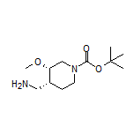 [(3S,4R)-1-Boc-3-methoxypiperidin-4-yl]methanamine