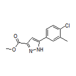 Methyl 5-(4-Chloro-3-methylphenyl)-1H-pyrazole-3-carboxylate