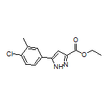 Ethyl 5-(4-Chloro-3-methylphenyl)-1H-pyrazole-3-carboxylate